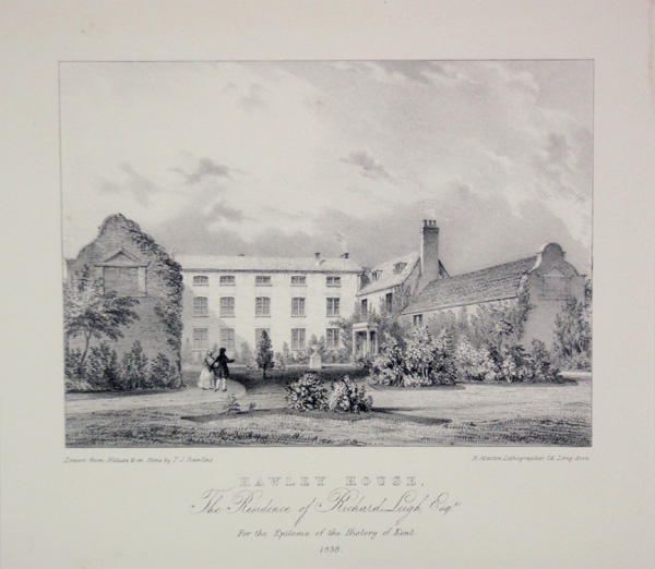Hawley House, The Seat of Richard Leigh, Esq
