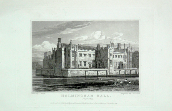 Helmingham Hall in Suffolk, the Seat of Countess of Dysart