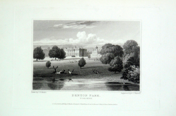 Denton Park in Yorkshire, the Seat of Sir Henry Carr Ibbetson, Bart