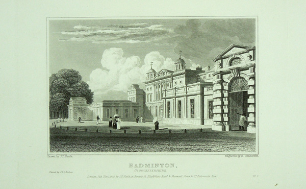 Badminton, The Seat of The Duke of Beaufort, K.G.