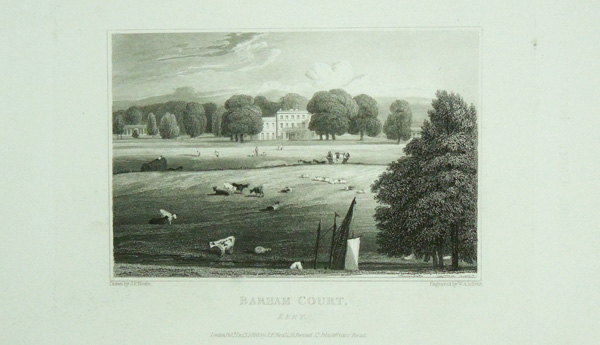 Barham Court, The Seat of Lord Barham.
