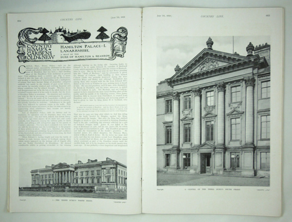 Hamilton Palace (Part 1), A Seat of The Duke of Hamilton & Brandon