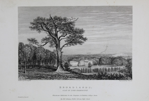 Broadlands, Seat of Lord Palmerston